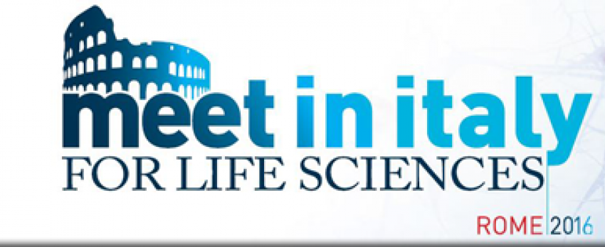 REALIZZATI INCONTRI B2B  NELL’AMBITO DI “MEET IN ITALY FOR LIFE SCIENCES”
