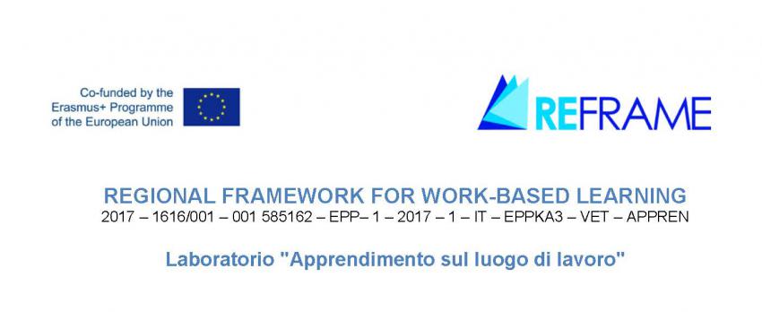 LA DOCUMENTAZIONE DEL SEMINARIO SUL RAPPORTO SCUOLA IMPRESA E SISTEMA ECVET – PROGETTO REFRAME