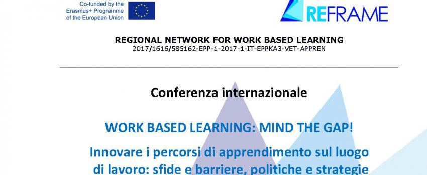 LA DOCUMENTAZIONE DEL SEMINARIO REFRAME “Apprendimento sul luogo di lavoro” – Bologna, 28 gennaio 2020