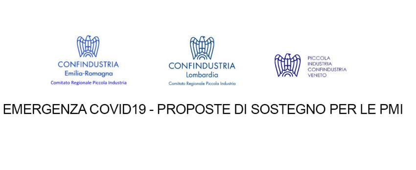 CORONA VIRUS | Le proposte dei Presidenti della Piccola Industria delle Confindustrie Emilia-Romagna, Lombardia e Veneto