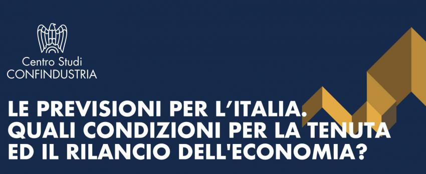 CENTRO STUDI CONFINDUSTRIA |  CADUTA DEL PIL DEL 10% NEL PRIMO SEMESTRE 2020