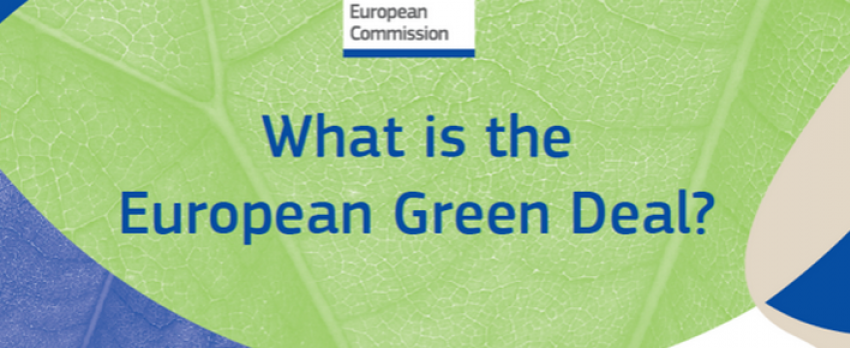 La strategia dell’UE per un’Europa più verde |   Primo webinar il 7 ottobre 2020