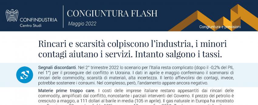 CONGIUNTURA FLASH CSC |  28 maggio 2022