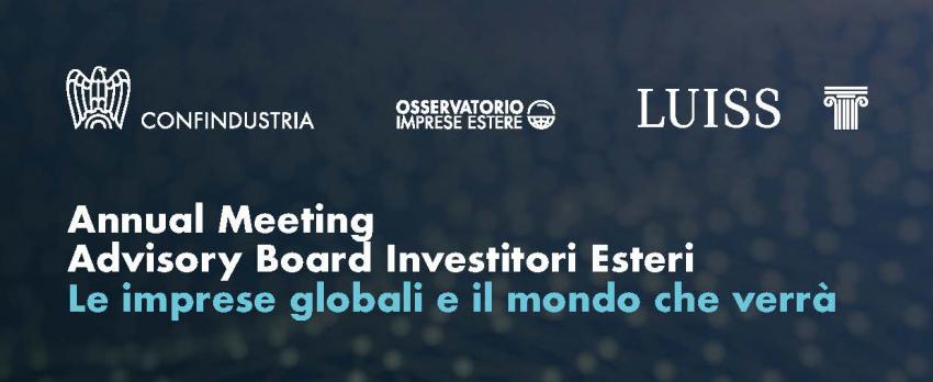 RAPPORTO DELL’OSSERVATORIO IMPRESE ESTERE – CONFINDUSTRIA E LUISS