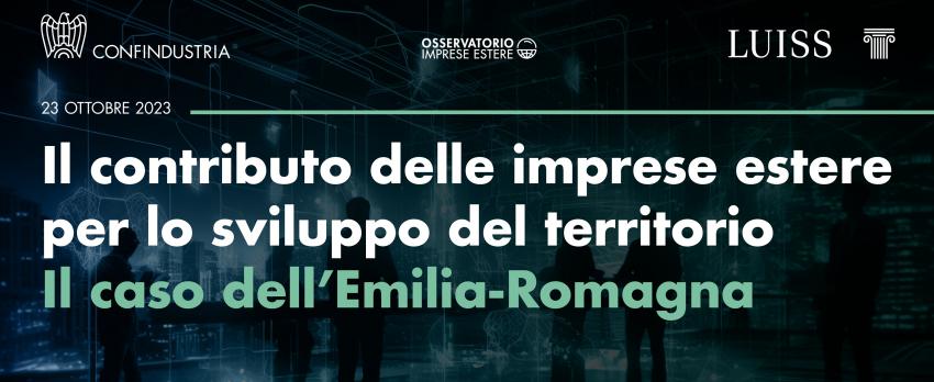 Un focus sul ruolo delle multinazionali in Emilia-Romagna | Il 23 ottobre presso Philip Morris Bologna