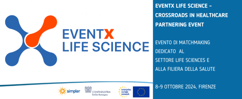 8 E 9 OTTOBRE 2024 |  EVENTX LIFE SCIENCES – CROSSROADS IN HEALTHCARE