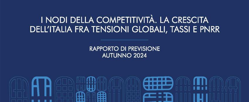 RAPPORTO DI PREVISIONE CENTRO STUDI CONFINDUSTRIA | OTTOBRE 2024