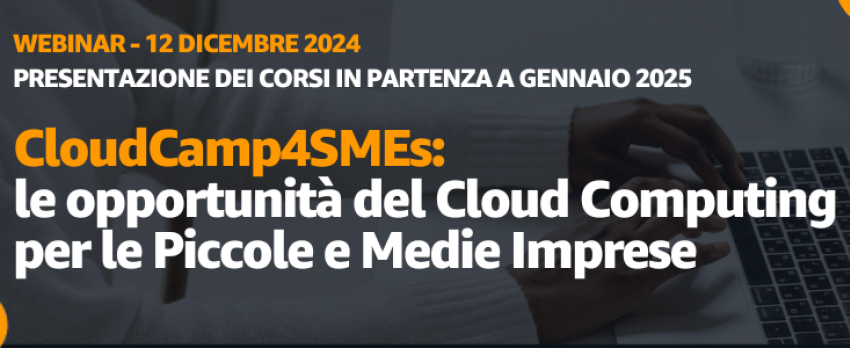12 DICEMBRE 2024 | WEBINAR CLOUD COMPUTING PER PMI