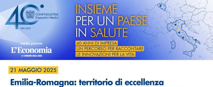 DISPOSITIVI MEDICI IN EMILIA-ROMAGNA: 502 AZIENDE, 17.000 OCCUPATI E 130 MILIONI IN RICERCA