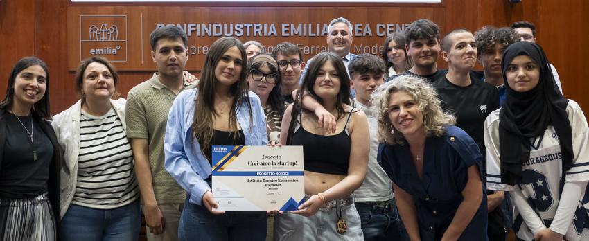 CREI-AMO LA STARTUP |  LE SCUOLE FINALISTE E I PROGETTI DI STARTUP CREATI DAGLI STUDENTI ASSIEME AI GIOVANI IMPRENDITORI